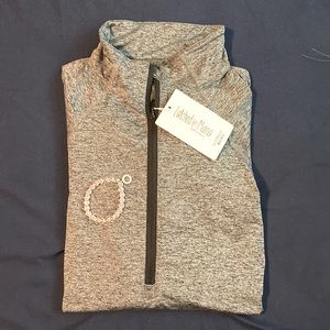 LATCHED MAMA Activewear Quarter Zip Hoodie